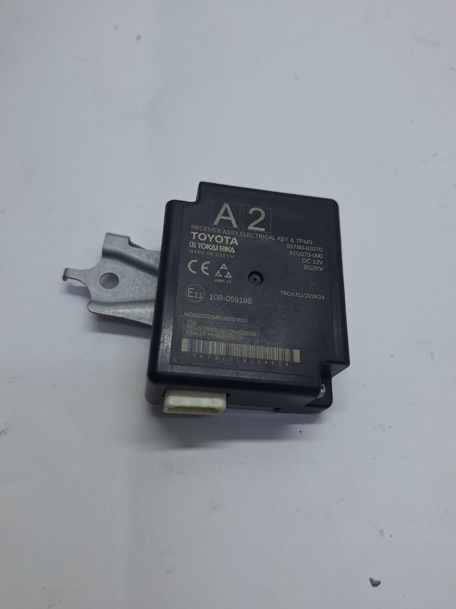 Modul/unitate de control KESSY TOYOTA COROLLA _E21_ 2018 -> 1.8 Hybrid 2ZR-FXE 897B0-02070