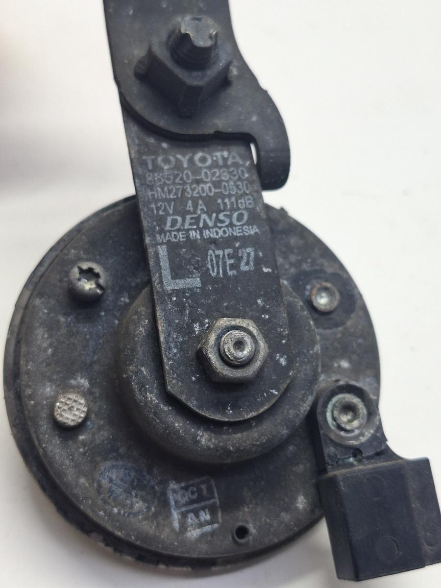 Claxon TOYOTA COROLLA _E21_ 2018 -> 1.8 Hybrid 2ZR-FXE Denso HM273200-0530 86520-02330