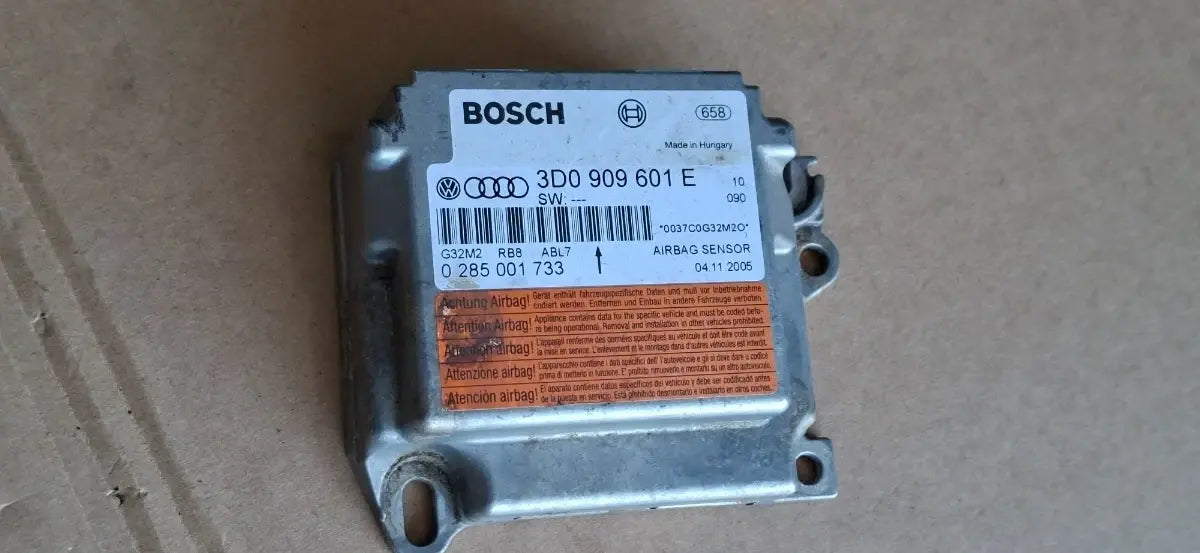 Modul/unitate de control airbaguri VOLKSWAGEN TOUAREG 7LA, 7L6, 7L7 2002 - 2013 3.0 V6 TDI BKS, CATA 3D0909601E