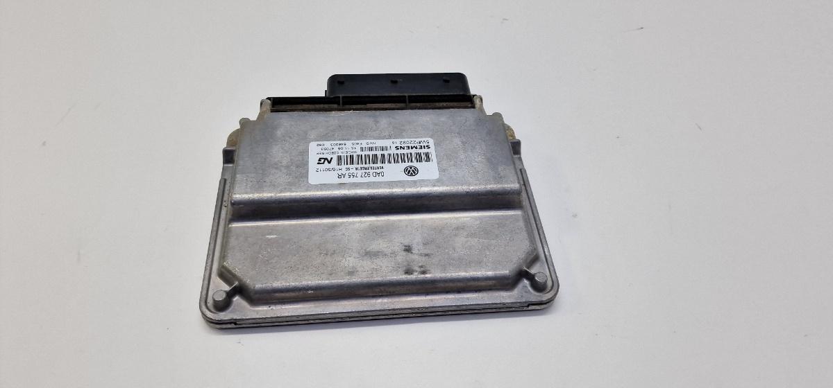 Modul/unitate de control cutie de viteze VOLKSWAGEN TOUAREG 7LA, 7L6, 7L7 2002 - 2013 3.0 V6 TDI BKS, CATA SIEMENS 5WP22092 0AD927755AR
