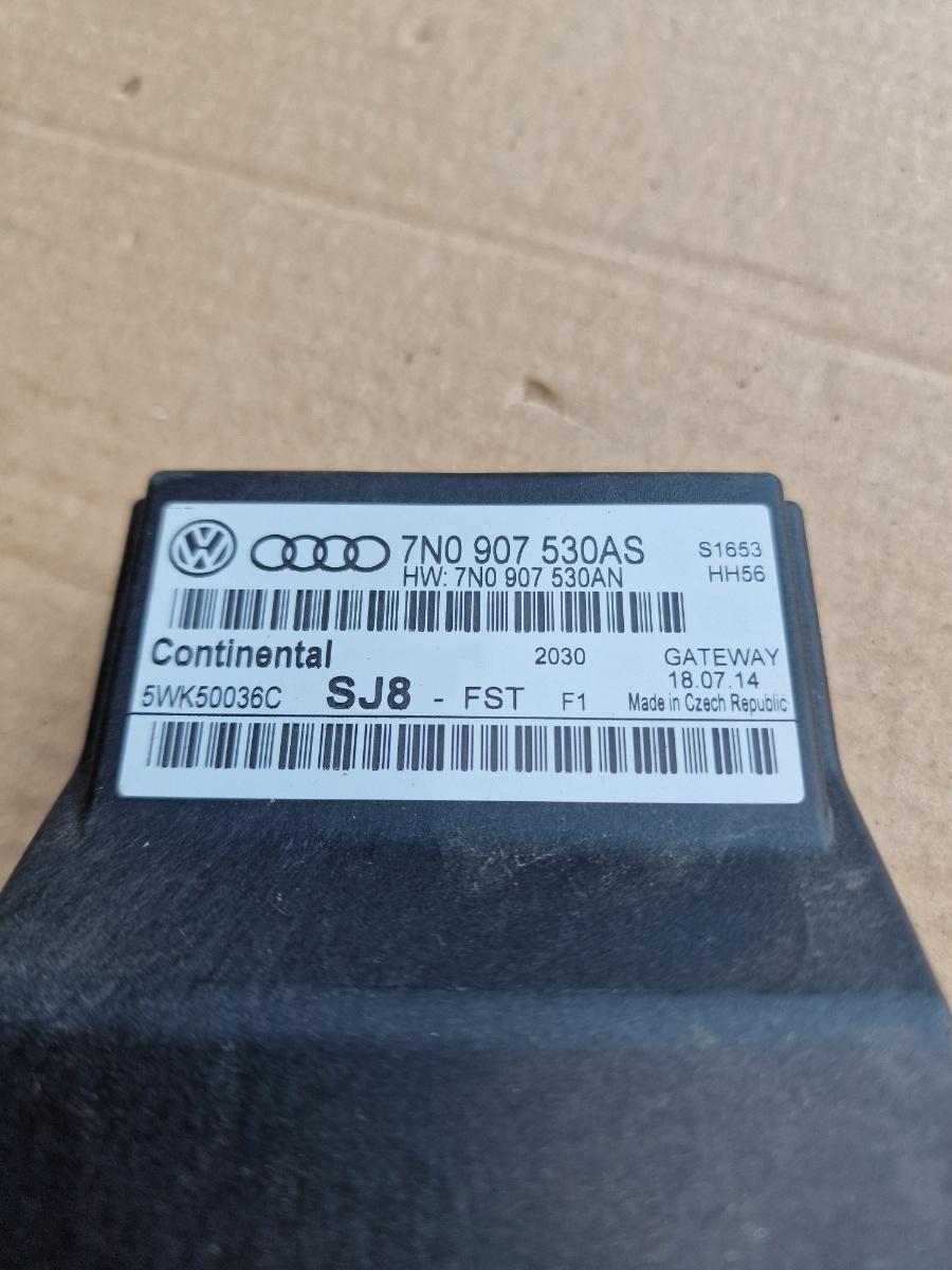 Modul de control pentru gateway VOLKSWAGEN PASSAT 365 2010 - 2014 2.0 TDi BlueMotion CFFB 7N0907530AS