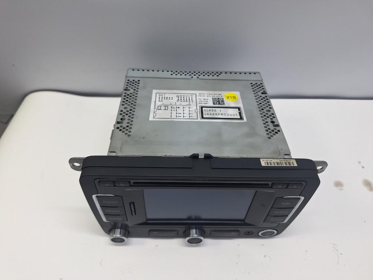 RNS 310 VOLKSWAGEN PASSAT 365 2010 - 2014 1.6 TDi BlueMotion CAYC 3C0035270B