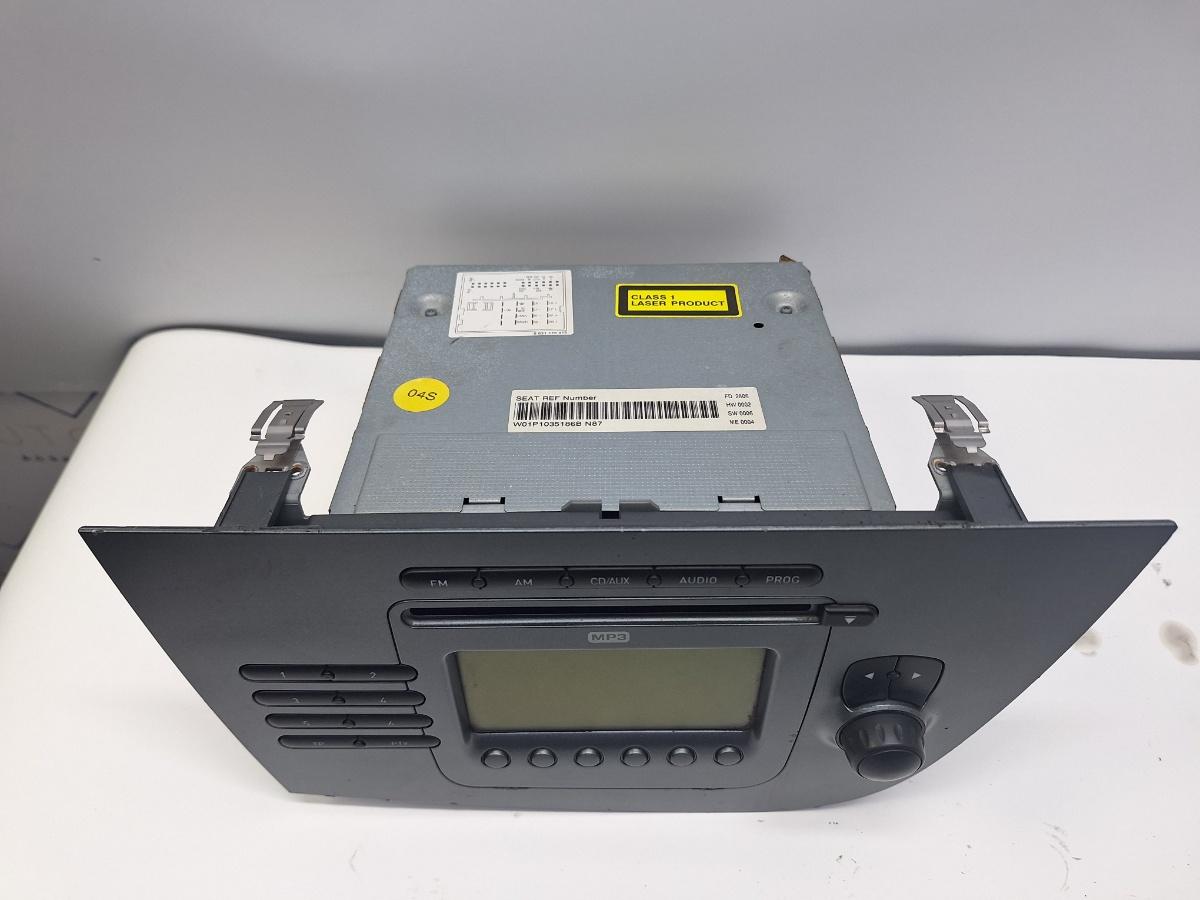 Player CD/DVD sistem de navigatie SEAT LEON II 1P1 2005 - 2013 1.9 TDI BKC, BLS, BXE 1P1035186B