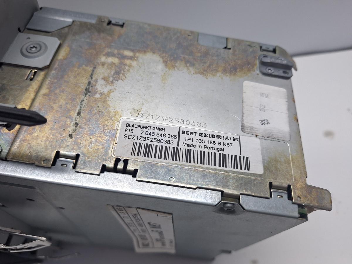 Player CD/DVD sistem de navigatie SEAT LEON II 1P1 2005 - 2013 1.9 TDI BKC, BLS, BXE 1P1035186B