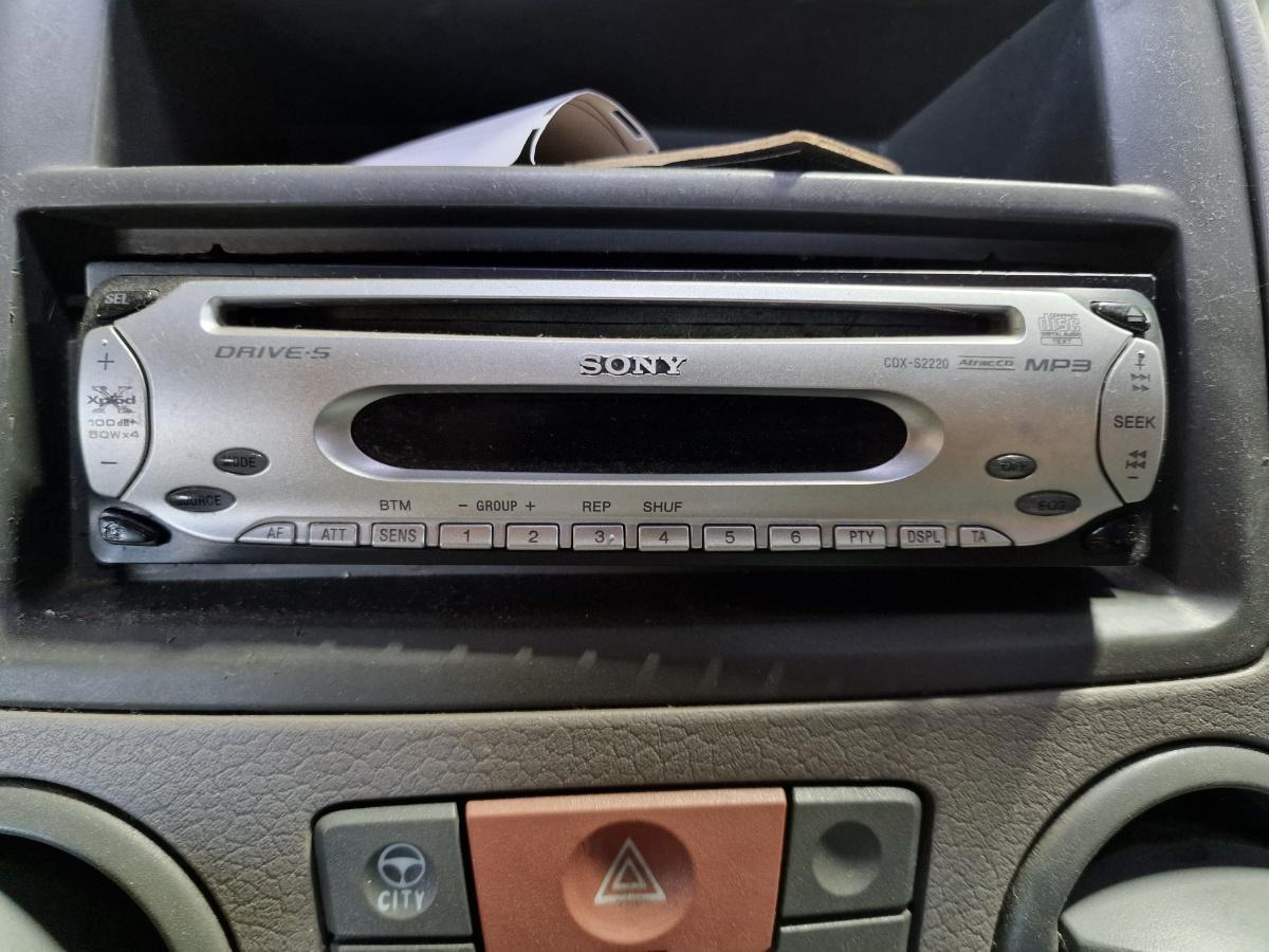 RADIO CD SONY CDX-S2220 FIAT PANDA 169_ 2003 -> 1.1 187 A1.000