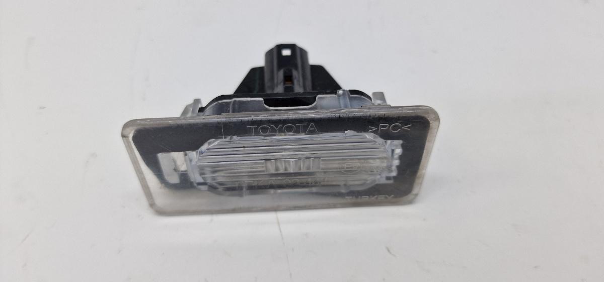 Lampa numar de inmatriculare TOYOTA COROLLA _E21_ 2018 -> 1.8 Hybrid 2ZR-FXE FK-1583