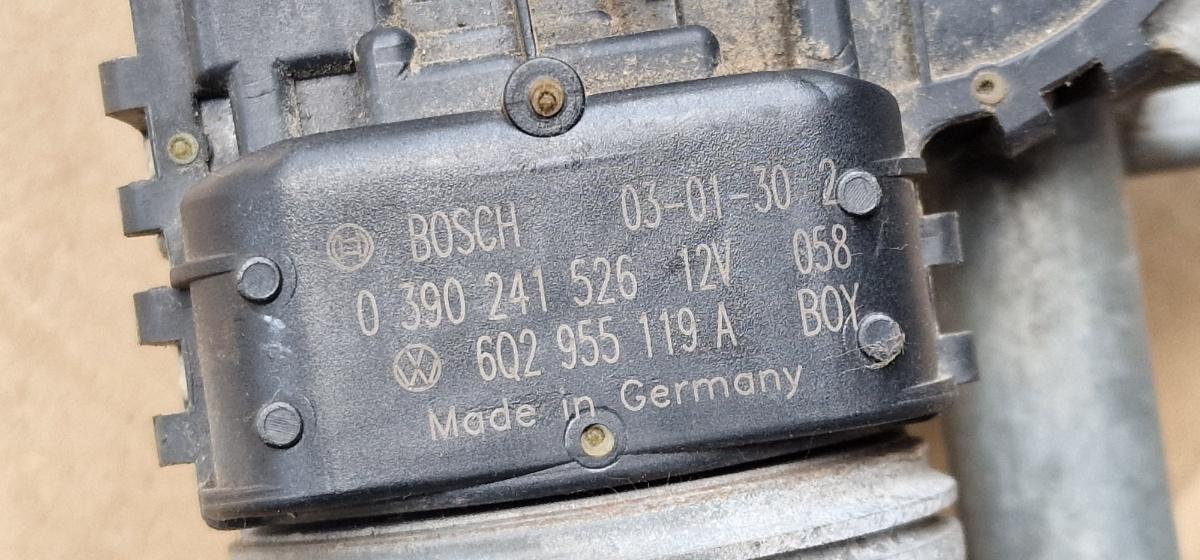 Ansamblu stergator SEAT CORDOBA III 6L2 2002 - 2009 1.4 16V BBY, BKY BOSCH 0390241539 6Q2955119A