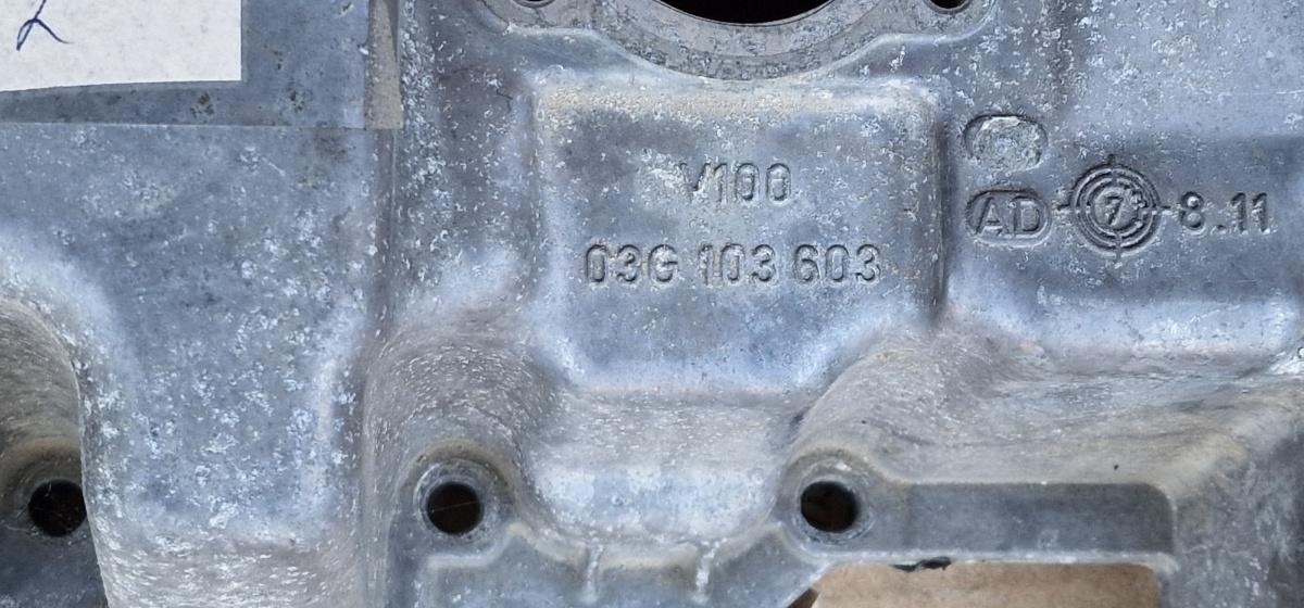 Baie de ulei AUDI A3 II Sportback 8PA 2004 - 2015 2.0 TDI 16V BKD, CBAB, CFFB, CLJA 03G103603AD