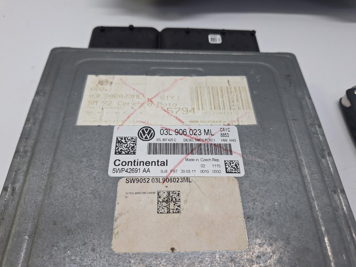 Kit sistem de pornire/oprire VOLKSWAGEN JETTA VI 162/163 2010 - 2018 1.6 TDI CAYC Continental 5WP42691AA , 03L907425C 5C6920870A