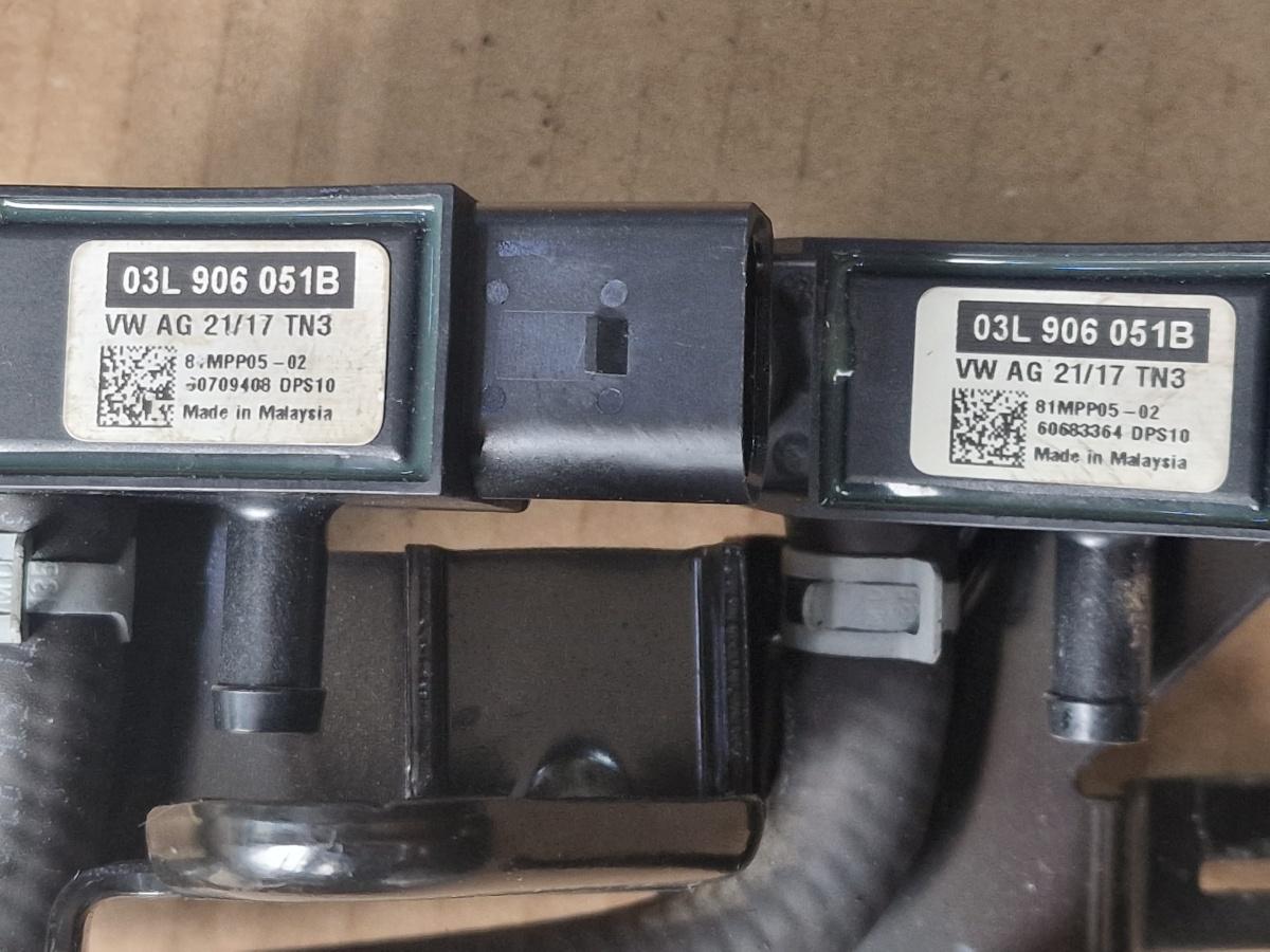 Set senzori de presiune gaze de esapament VOLKSWAGEN JETTA VI 162/163 2010 - 2018 2.0 TDI CLCA, CUUA 03L906051B