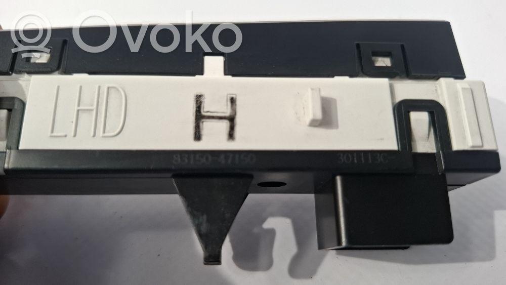 Unitate afisare TOYOTA PRIUS _W3_ 2008 -> 1.8 Hybrid 2ZR-FXE 8315047150