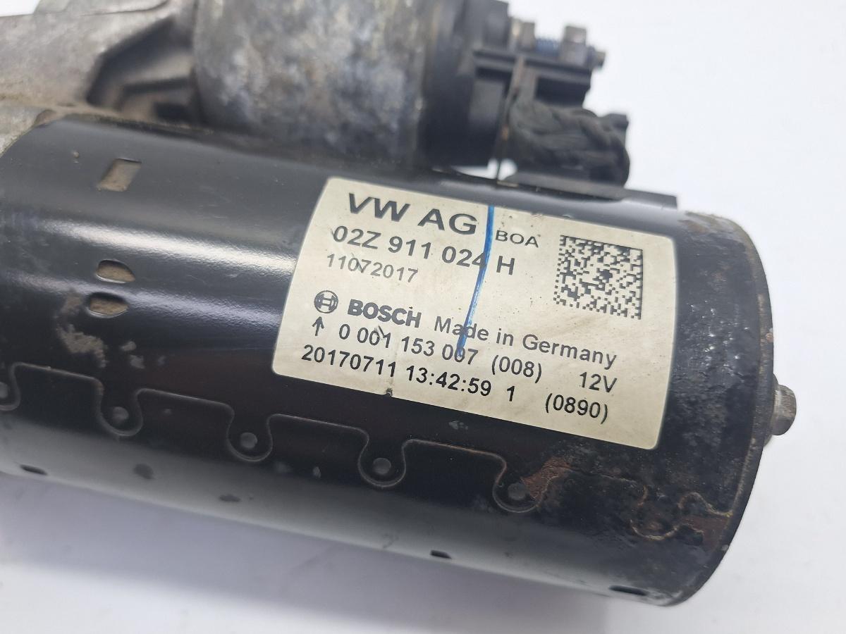 Electromotor VOLKSWAGEN JETTA VI 162/163 2010 - 2018 2.0 TDI CLCA, CUUA BOSCH 0001153007 02Z911024H
