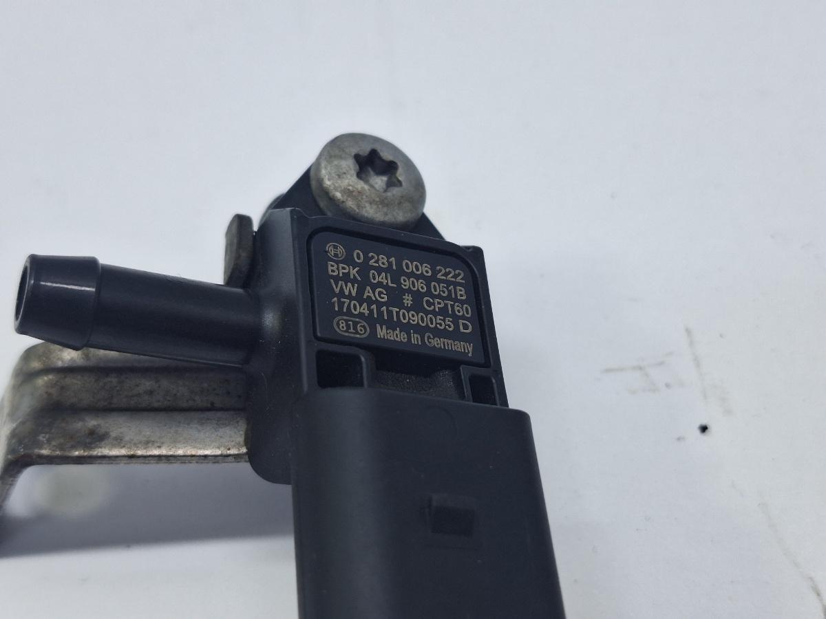 Senzor de presiune gaze de esapament VOLKSWAGEN JETTA VI 162/163 2010 - 2018 2.0 TDI CLCA, CUUA BOSCH 0281006222 04L906051B