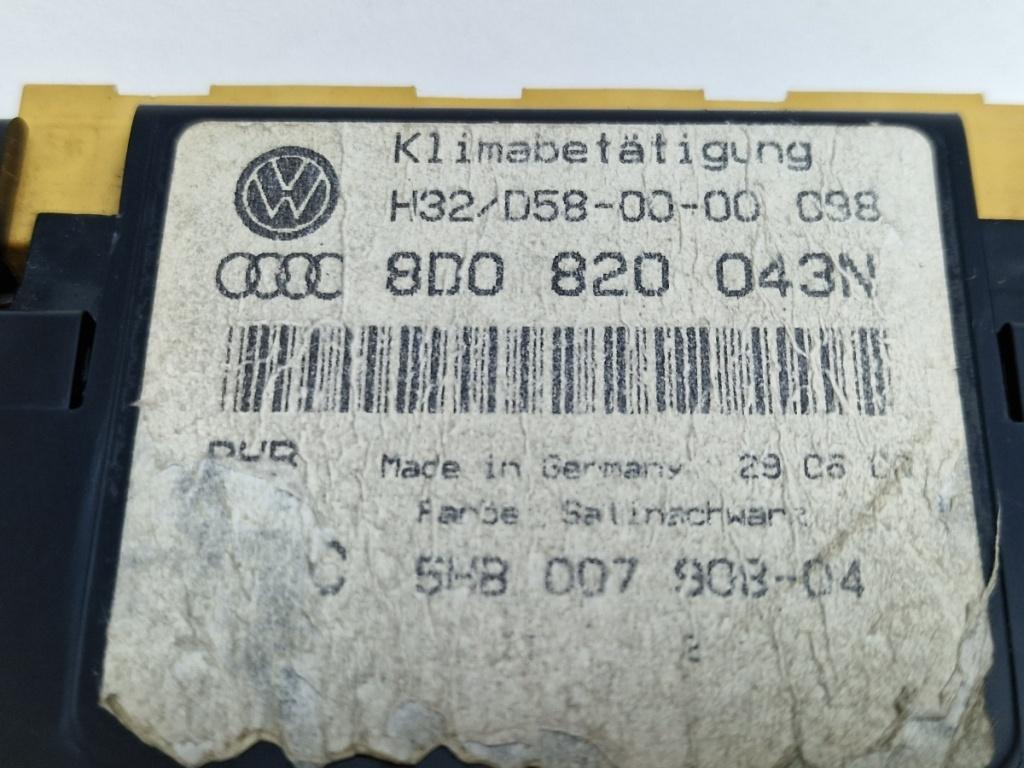 Panou clima si incalzire scaune AUDI A4 Avant 8D5, B5 1994 - 2001 1.6 ALZ 8D0820043N