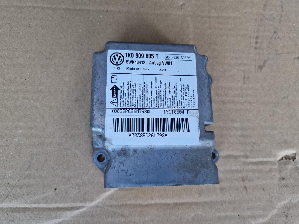 Modul/unitate de control airbaguri SKODA OCTAVIA 1Z3 2004 - 2013 2.0 TDI 16V BKD, CFHC, CLCB 1K0909605T