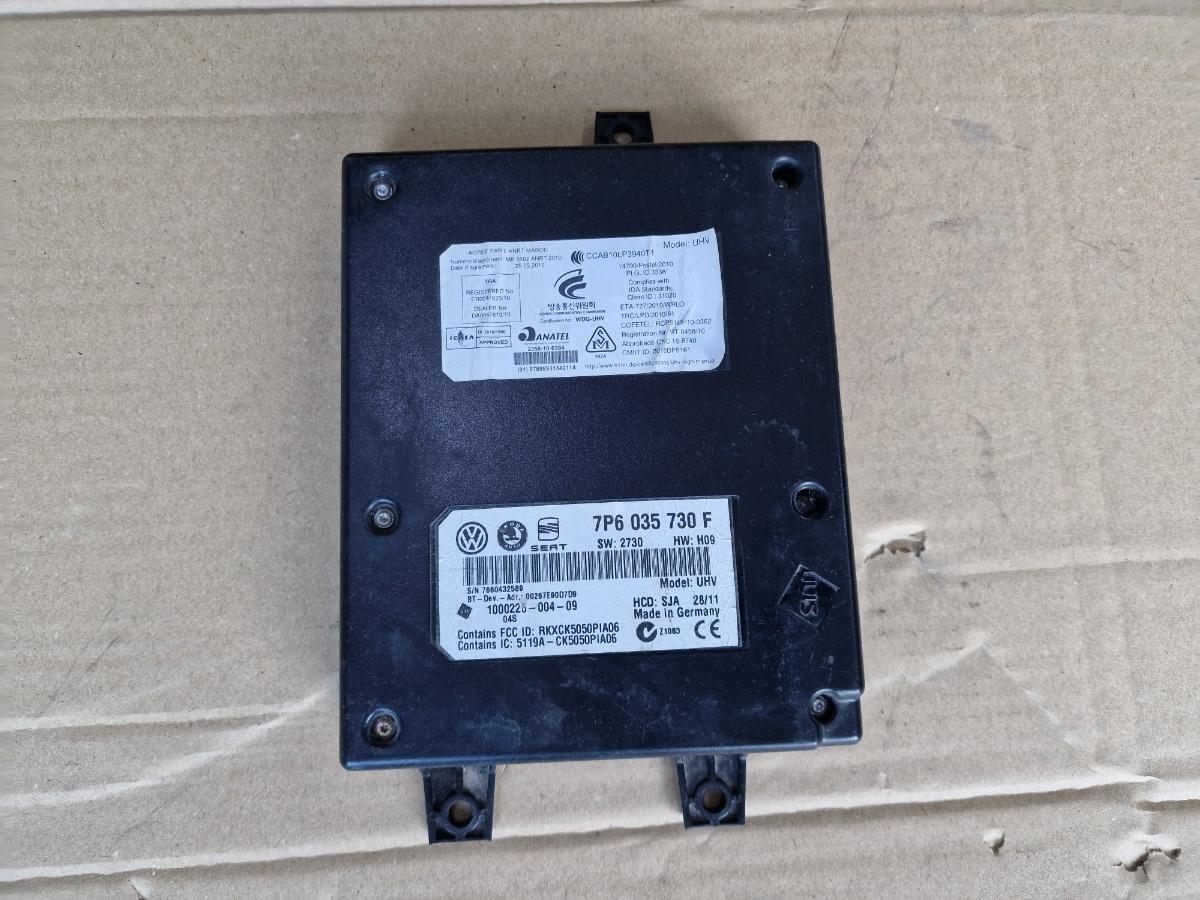 Modul/unitate de control bluetooth SKODA OCTAVIA 1Z3 2004 - 2013 2.0 TDI 16V BKD, CFHC, CLCB 7P6035730F