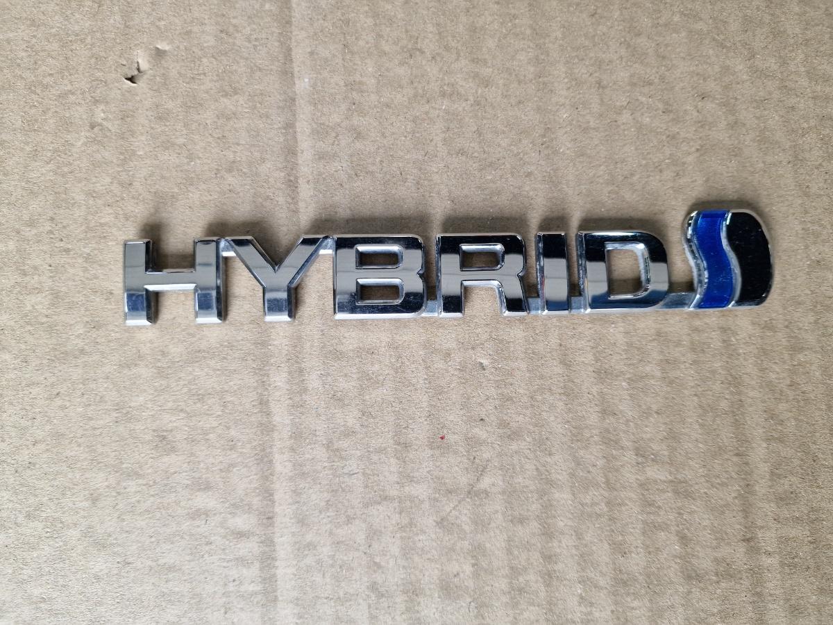 Sigla / Emblema hybrid OYOTA COROLLA _E21_ 2018 -> 1.8 Hybrid 2ZR-FXE 75374-02211