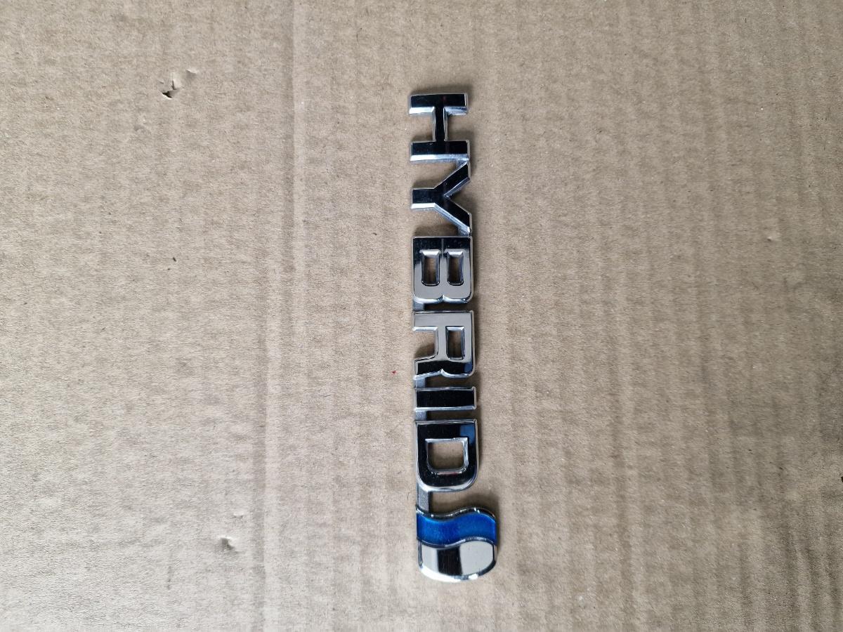 Sigla / Emblema hybrid OYOTA COROLLA _E21_ 2018 -> 1.8 Hybrid 2ZR-FXE 75374-02211