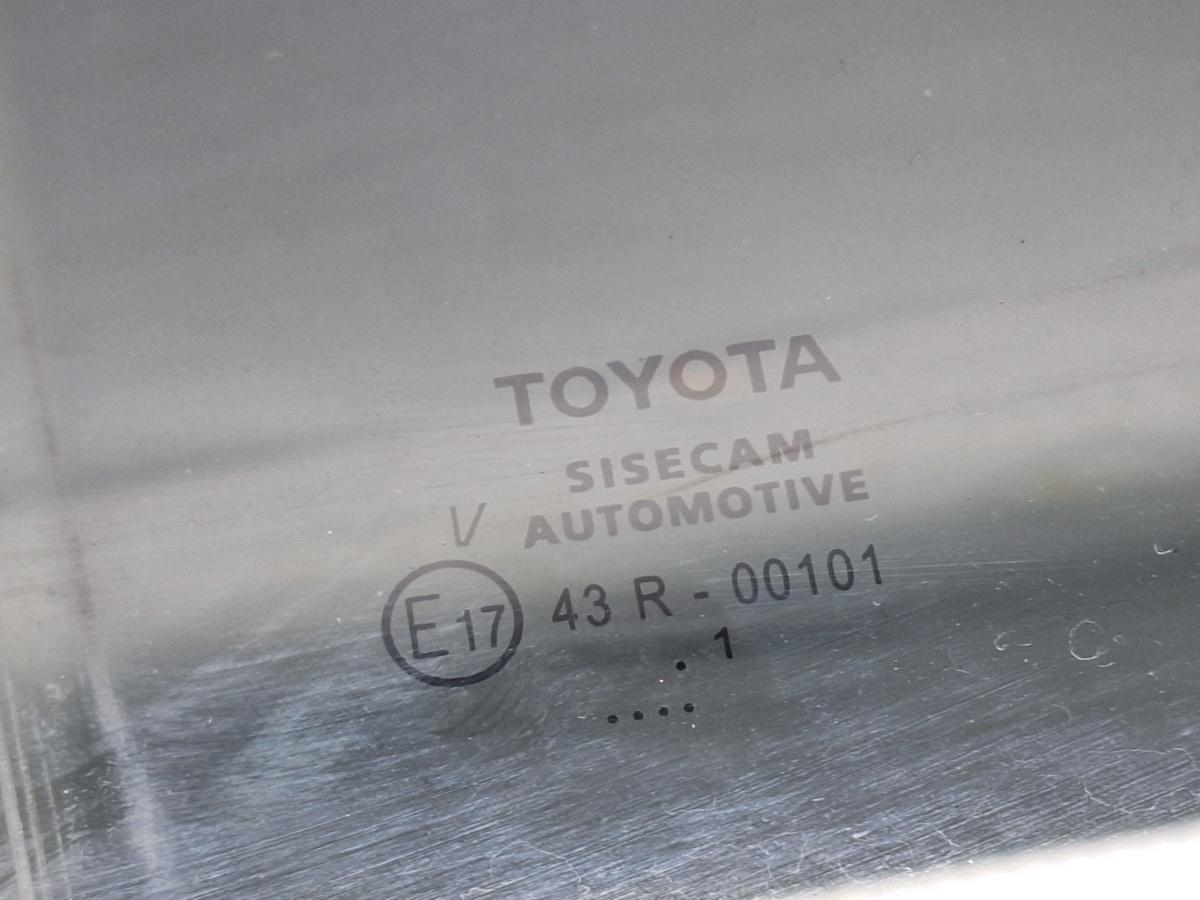 Geam portiera spate dreapta TOYOTA COROLLA _E21_ 2018 -> 1.8 Hybrid 2ZR-FXE Sisecam 43R-00101 6810302590