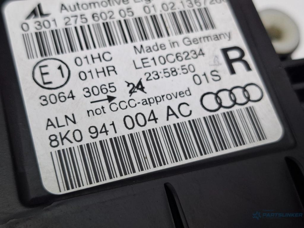 Far dreapta halogen AUDI A4 IV 8K2, B8 2007 - 2015 2.0 TDI CAGB, CJCB, CSUB 8K0941004AC