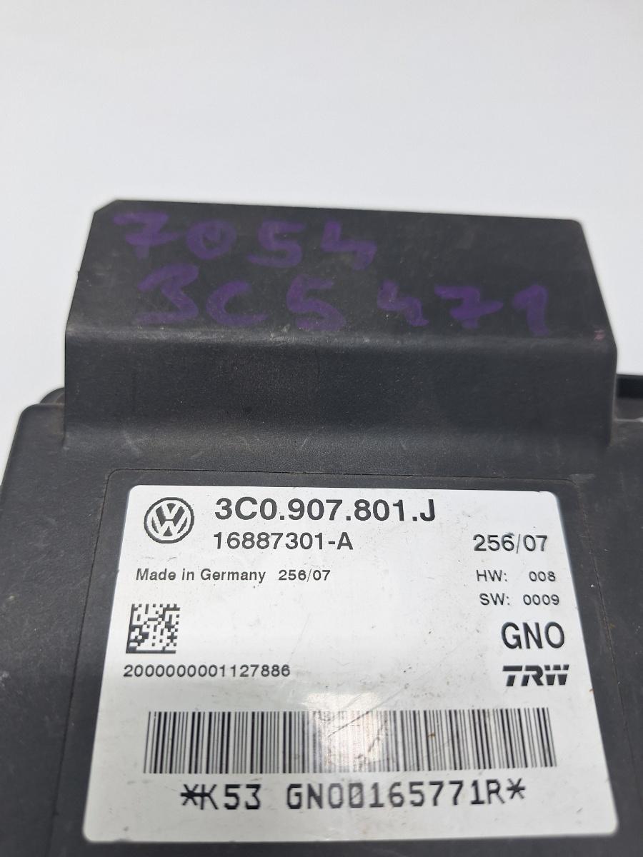 Modul de control frana de mana VOLKSWAGEN PASSAT 3C2 2005 - 2010 2.0 TDI BMP, VOLKSWAGEN PASSAT Variant 3C5 2005 - 2011 2.0 TDI 16V BKP, CBAB VAG 3C0907801J