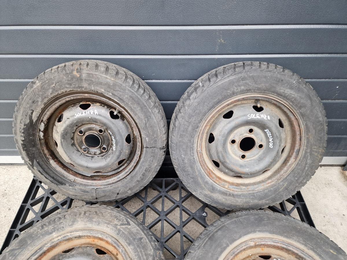 Jante de otel cu anvelope iarna NORDEX M+S 165 / 70 R13 DACIA SOLENZA B41_ 2003 - 2009