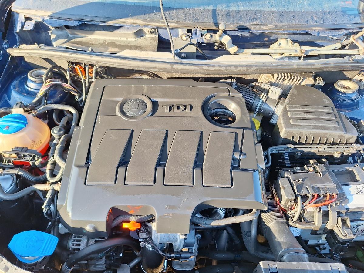Motor 1.6 TDI CAYB CAY CAYE CAYD SKODA FABIA Combi 545 2010 - 2014 cu termostat exterior
