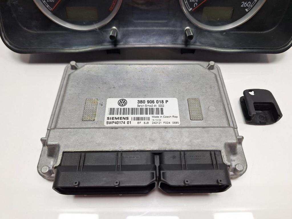 Kit de pornire 1.6 ALZ VOLKSWAGEN PASSAT 3B3 2000 - 2005 SIEMENS 5WP4017401 3B0920827