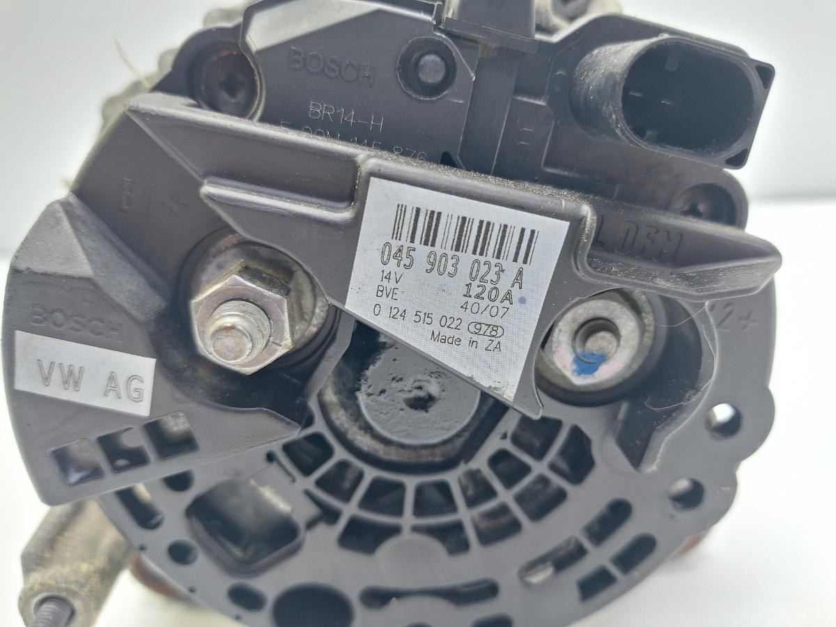 Alternator SKODA FABIA Combi 545 2007 - 2014 1.4 TDI BMS, BNV BOSCH 045903023A 120A