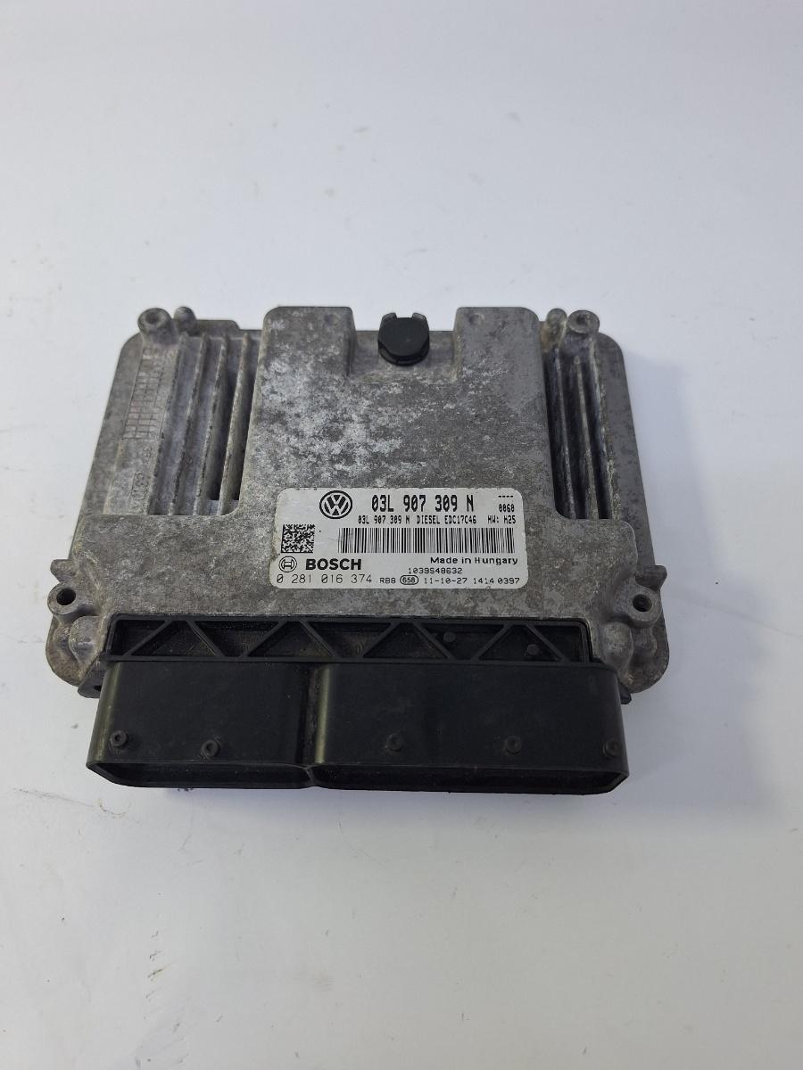 Calculator ECU motor VOLKSWAGEN PASSAT 362 2010 - 2014 2.0 TDI CFFB 0281016374 03L907309N