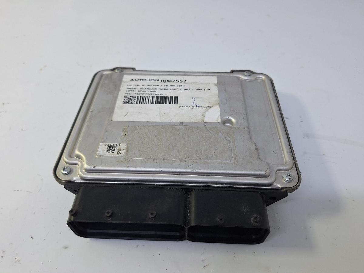 Calculator ECU motor VOLKSWAGEN PASSAT 362 2010 - 2014 2.0 TDI CFFB 0281016374 03L907309N