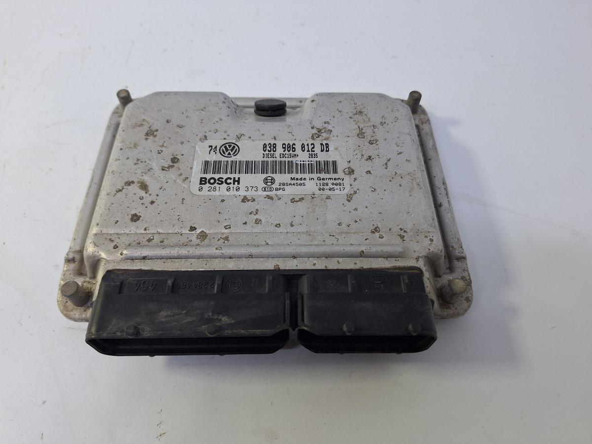 Calculator ECU motor VOLKSWAGEN GOLF IV Variant 1J5 1999 - 2006 1.9 SDI AQM BOSCH 0281010373 038906012DB