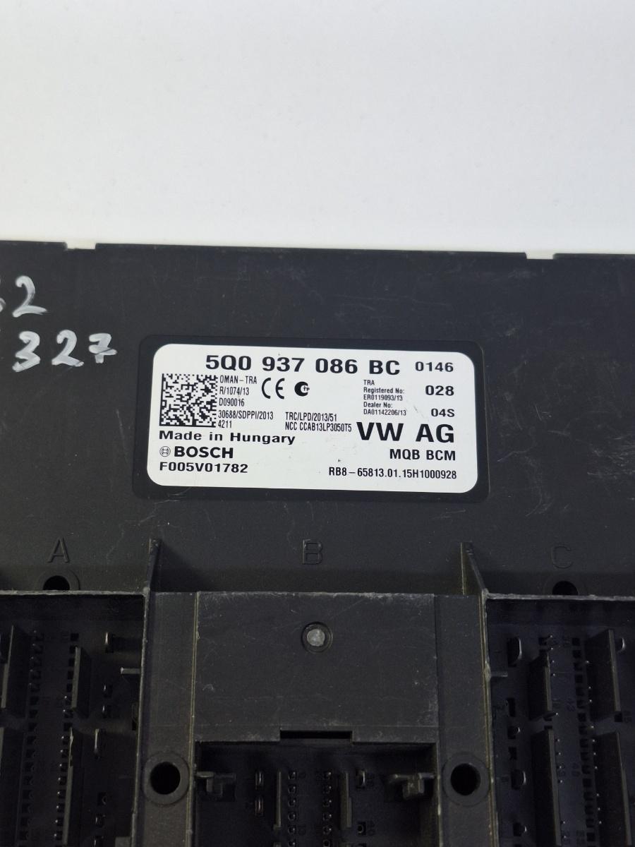 Modul de confort VOLKSWAGEN PASSAT Variant 3G5 2014 -> 2.0 TDI CRLB, DBGA, DFGA 5Q0937086BC