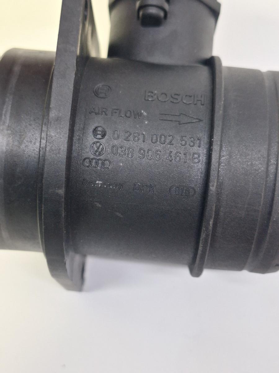 Debitmetru fata VOLKSWAGEN GOLF V 1K1 2003 - 2009 1.9 TDI BKC, BLS, BXE BOSCH 0281002531 038906461B
