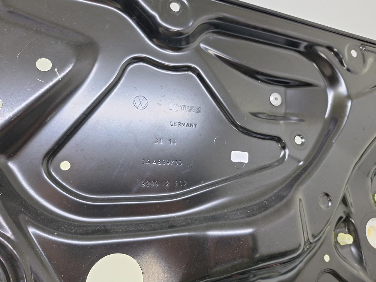 Macara geam stanga spate VOLKSWAGEN PASSAT VARIANT B7 [ 2010 - 2014 ] 2.0 BlueTDI, VOLKSWAGEN PASSAT 365 2010 - 2014 2.0 TDi BlueMotion CFFB 3AA839755