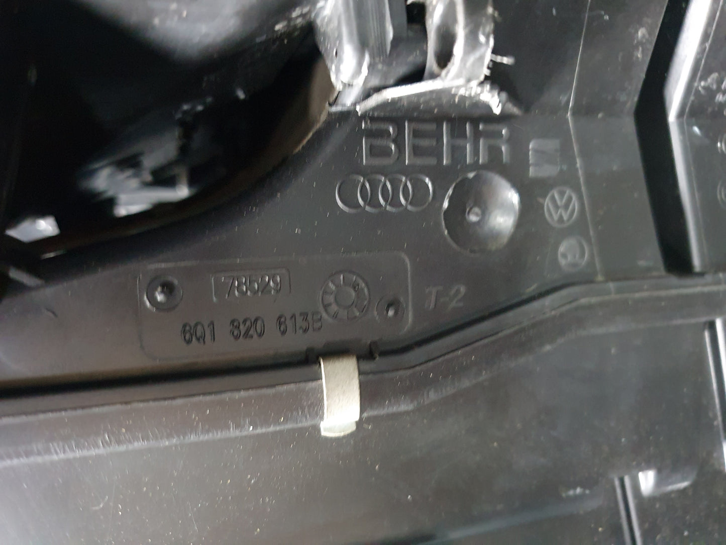 Carcasa aeroterma completa SKODA FABIA Combi (6Y5) [ 2000 - 2007 ] OEM 6Q1820613B / 6Q1 820 613 B