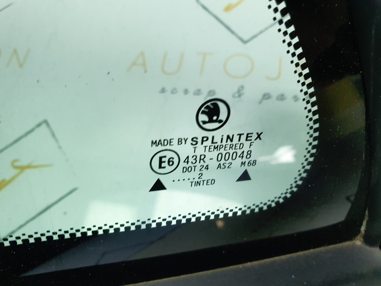 Geam SKODA FABIA Combi (6Y5) [ 2000 - 2007 ] OEM 6Y9845297A / 6Y9 845 297 A