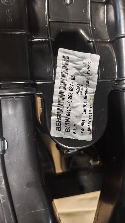 Aeroterma bmw f15 x5 64119266627-03 9266627 64119266627 65829347470 9347470