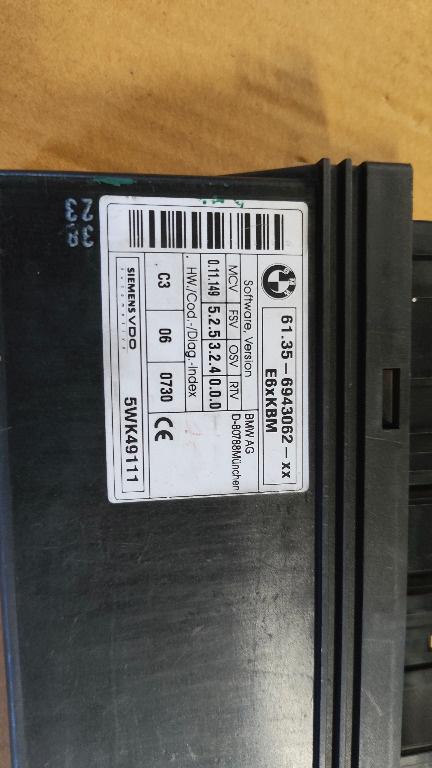 Kbm bmw e60 e61 seria 5 61356943062 6943062 5wk49111