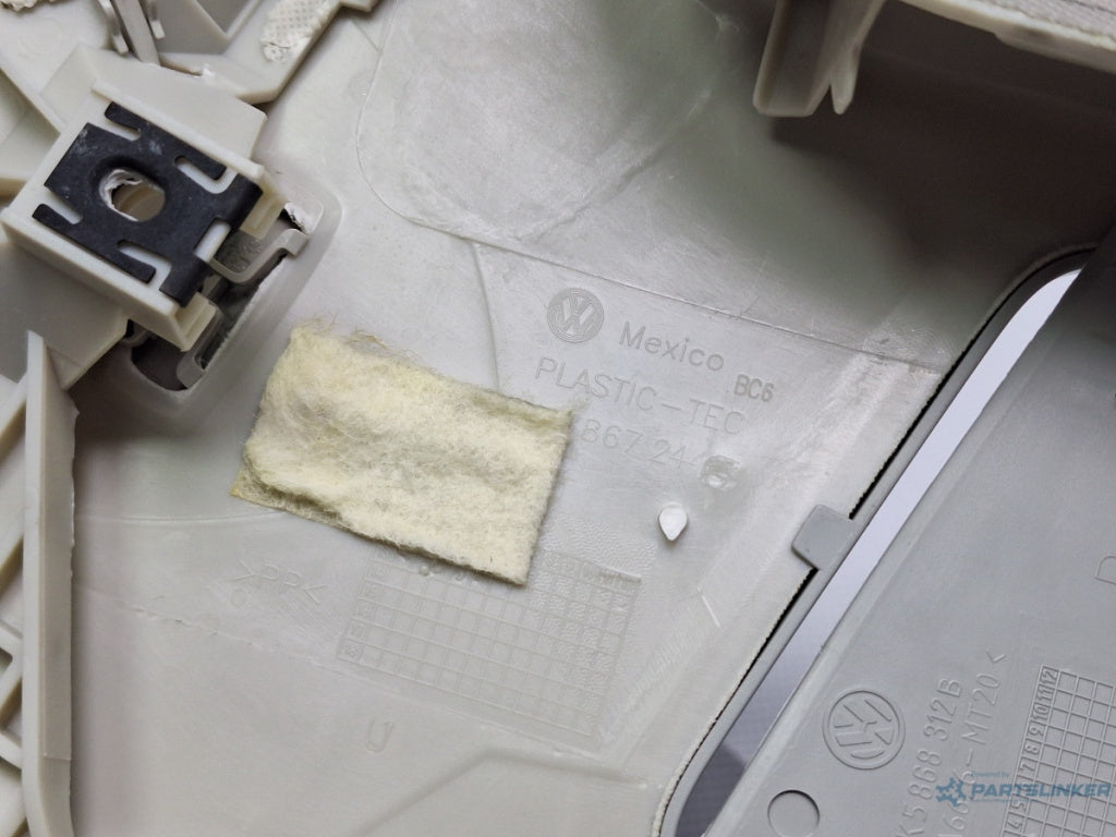 Ornament stalp centura stanga VOLKSWAGEN GOLF VI Variant (AJ5) [ 2009 - 2013 ] TDI (CAYC) 77KW|105HP 1K5867244G