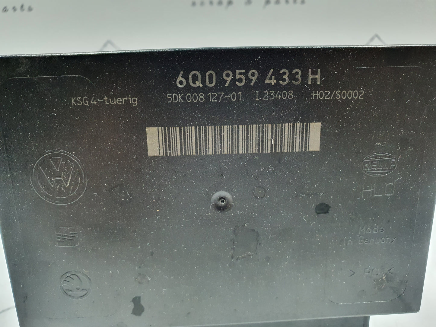 Modul confort 6Q0959433H Volkswagen Polo (9N3) Hatchback 1.2 BZG 2009