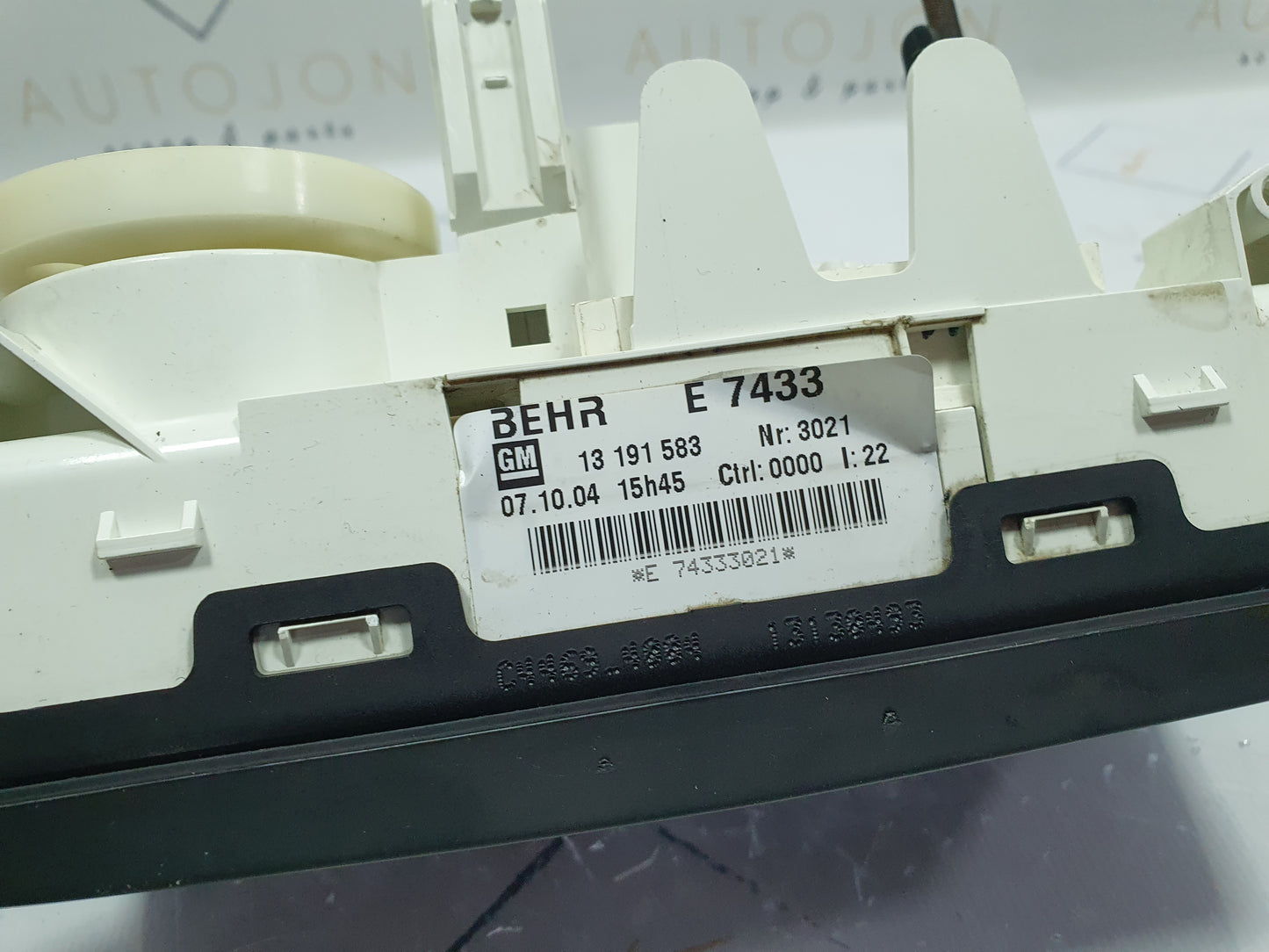 Panou comanda climatizare Opel Meriva A (E75) 1.7 DTI 2005