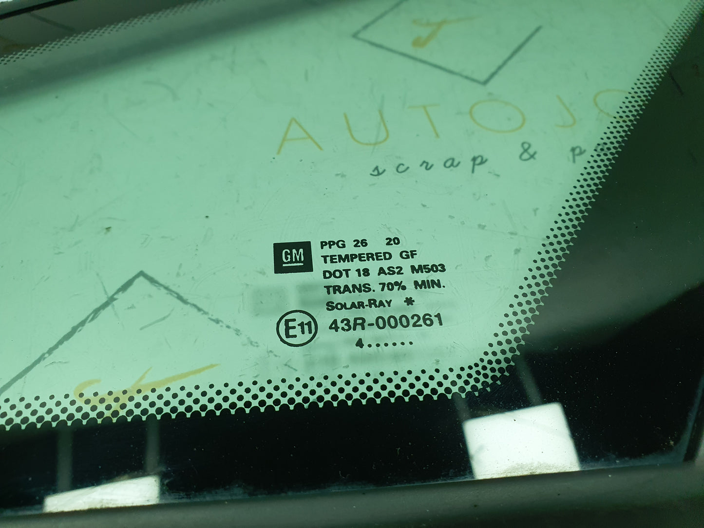 Geam fix stanga fata Opel Meriva A (E75) 1.7 DTI 2005