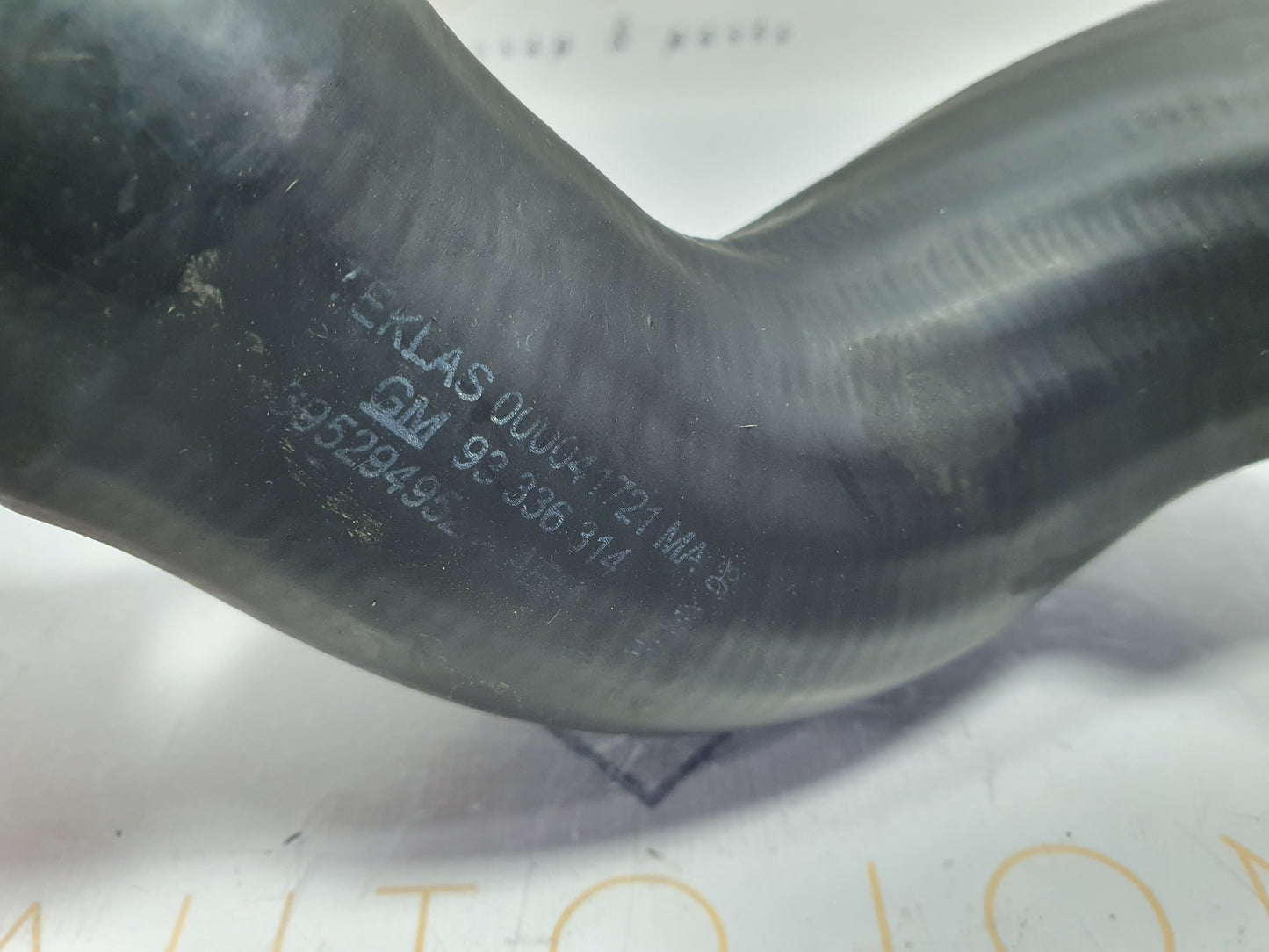 Furtun intercooler radiator Opel Meriva A (E75) 1.7 DTI 2005