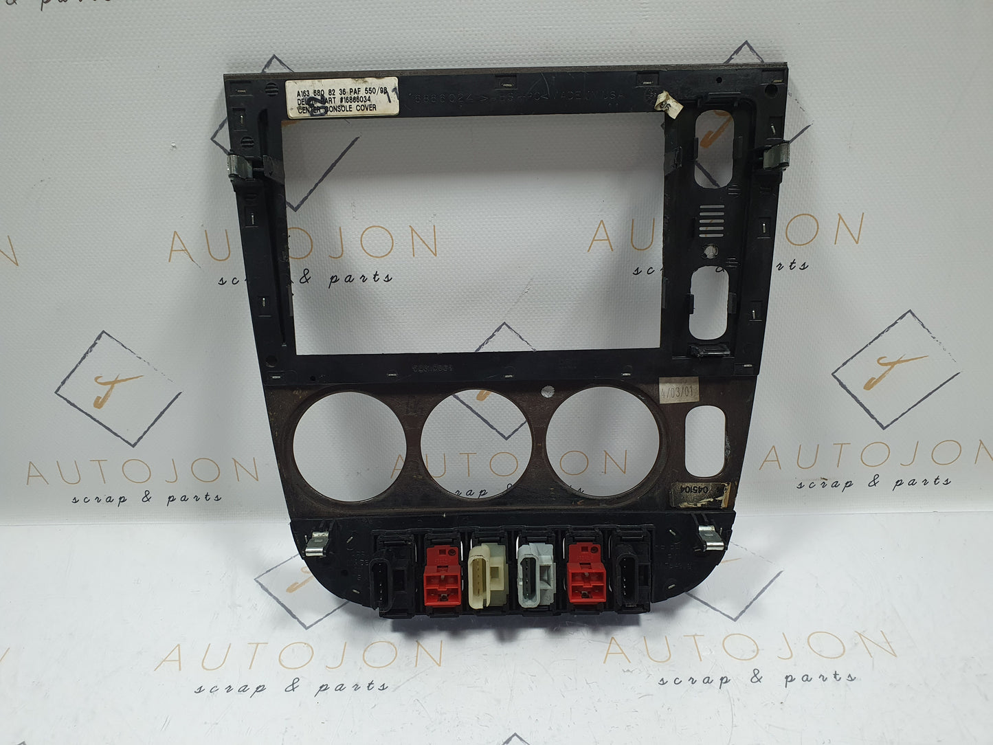 Ornament consola centrala mahon Mercedes ML (W163) 270 CDI OM612 2001