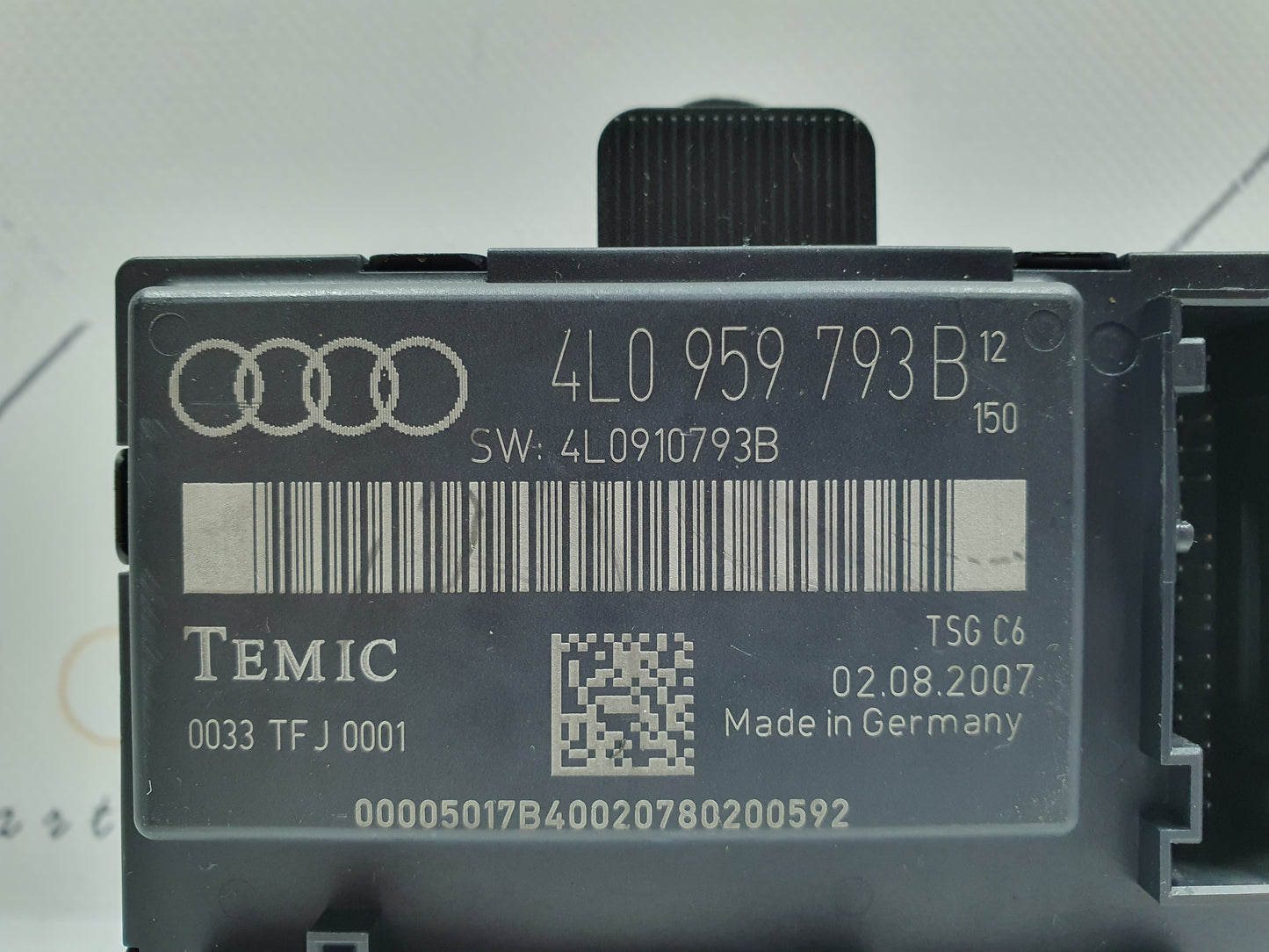 Modul usa stanga fata Audi Q7 (4LB) 3.0 TDI 2008