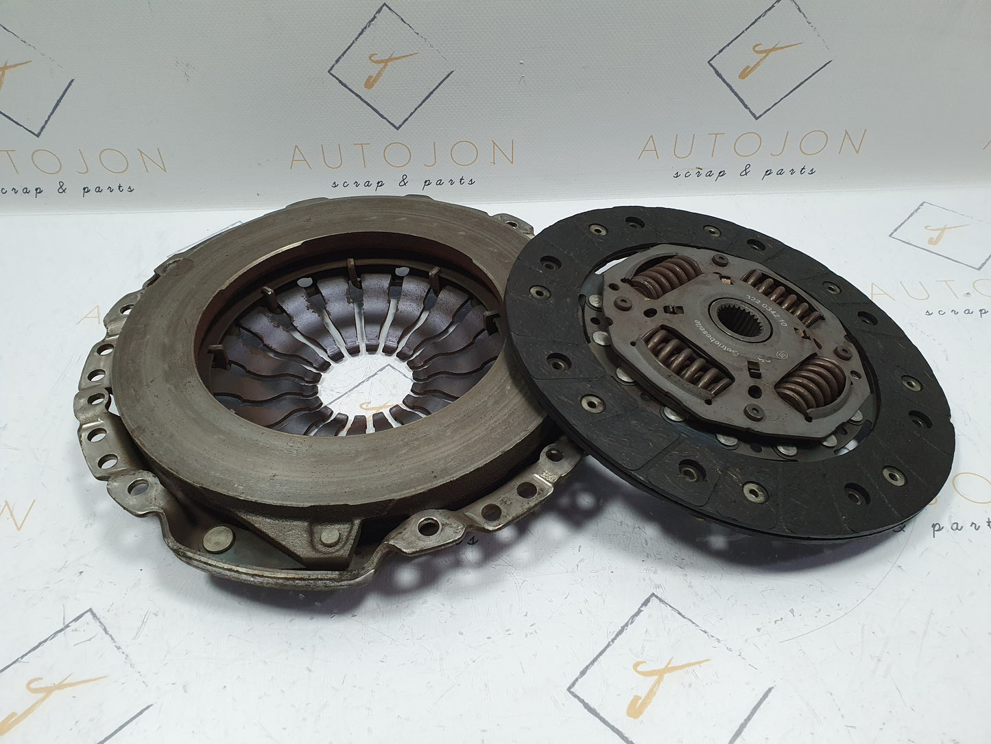 Placa si disc ambreiaj Dacia Logan (L90) 1.5 dCi K9K 2007