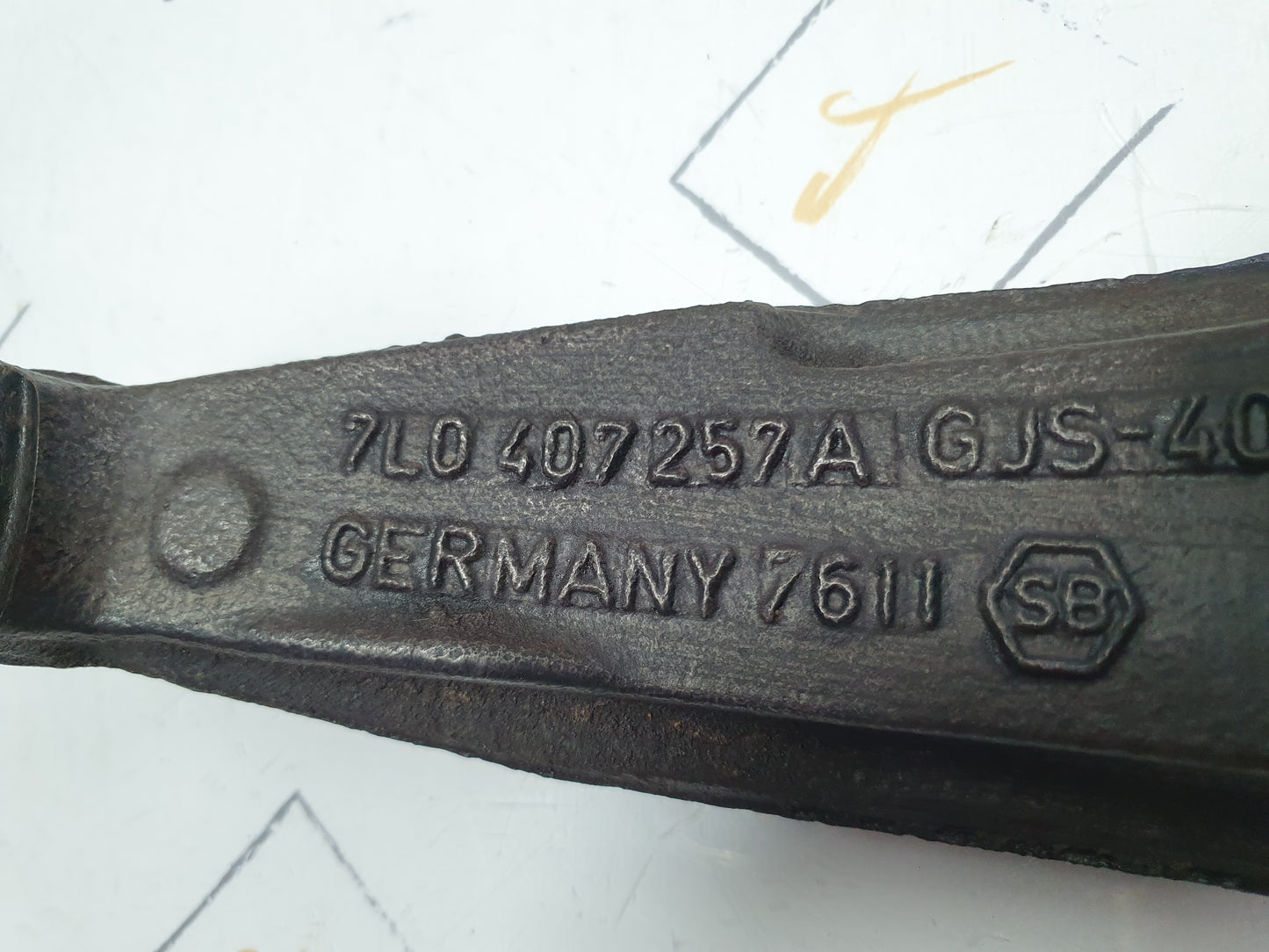 Fuzeta stanga fata Audi Q7 (4LB) 3.0 TDI BUG 2008