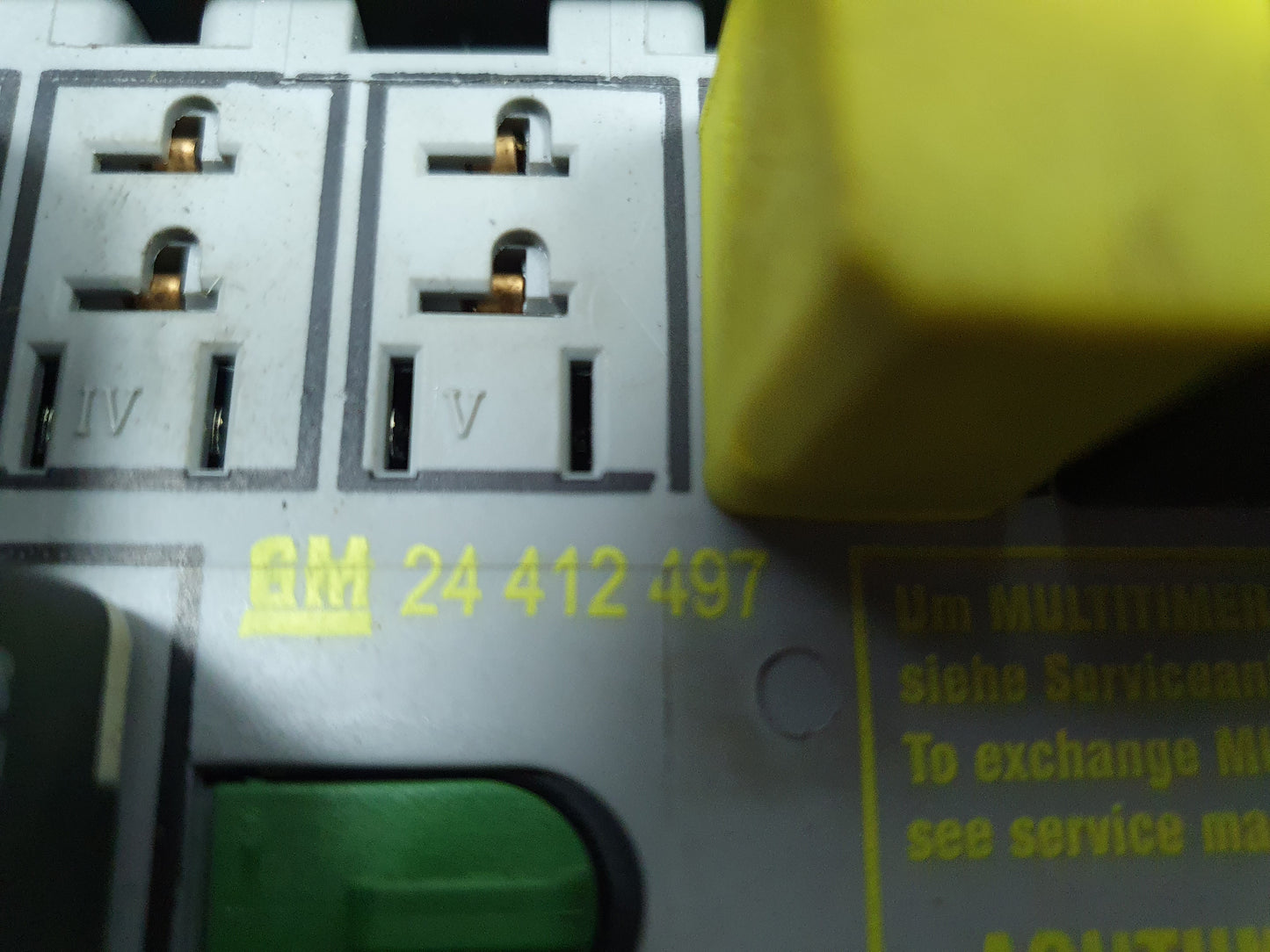 Panou sigurante Opel Astra G (F48) 1.7 Y17DT 2004