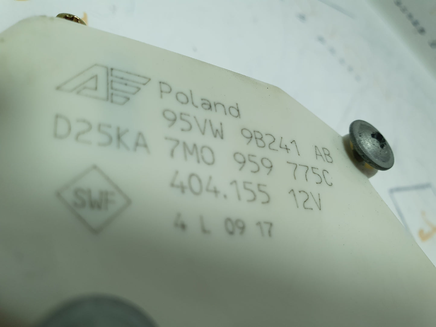 Motoras inchidere rezervor Ford Galaxy (WGR) 1.9 TDI ASZ 2004